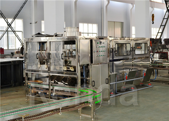 Three / Four / Five Gallon Jar Water Barrel Filling Machine Bottling Plant Energy Saving
