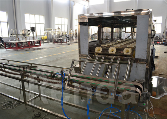 Automatic 3.2KW Water Barrel Filling Machine SUS304 Water Bottle Filler 5 Gallon