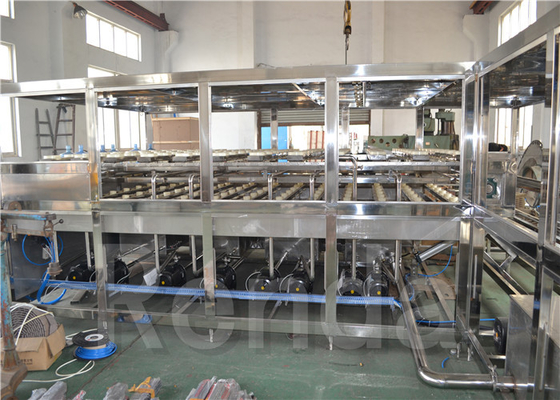 Micro - Computer Bottle Washing Barrel Filling Machine Capping  For 5 Gallon Barrel 450BPH