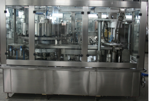 Carbonated Drinks Gas Automatic Bottle Filling Machine Washing Capping Can Filling Machine