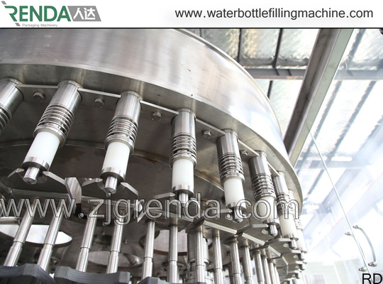 Bottle Packing Carbonated Drink Filling Machine , Liquid Filling Machines in 220V 110V
