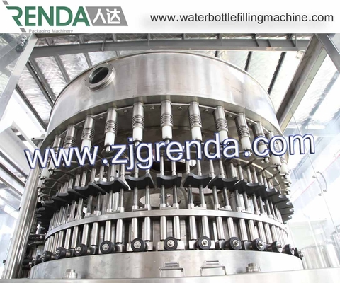 Full Automatically PET Water Bottle Filling Machine , Mineral Water Liquid Filling Equipment 6000-8000BPH