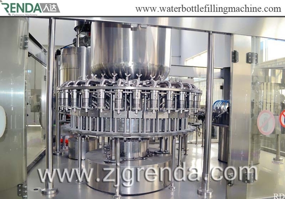 Electric Automatic Drinks Liquid Juice Filling Machine 6000BPH Washing Filling Capping 3-IN-1