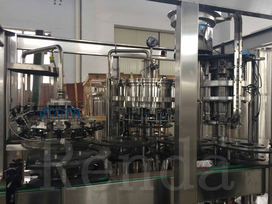 Renda Energy Drinks Beer Filling Machine Bottling Carbonated Rinsing Filling Capping 2000BPH