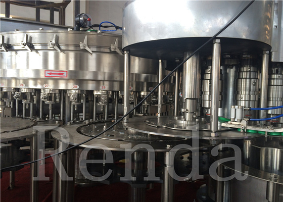 Automatic Carbonated Drink Filling Machine , Carbonated Beverage Filling Machines