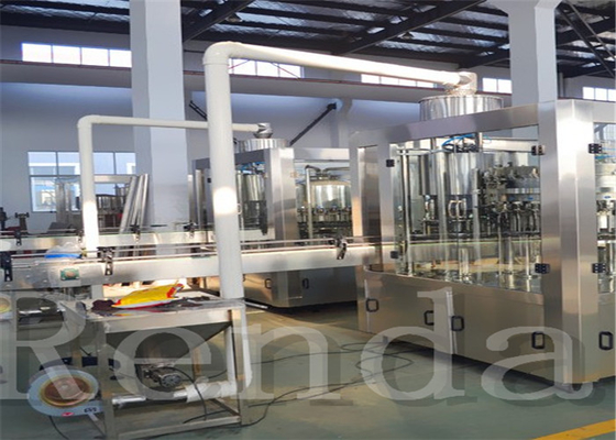 Automatic Carbonated Drink Filling Machine , Carbonated Beverage Filling Machines