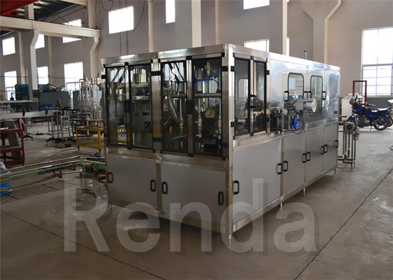 1200 BPH Automatic Water Filling Production Line For 5 Gallon Barrel Filling Machine