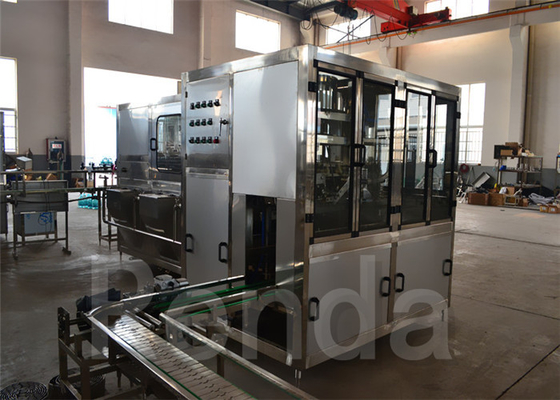 Three / Four / Five Gallon Jar Water Barrel Filling Machine Bottling Plant Energy Saving