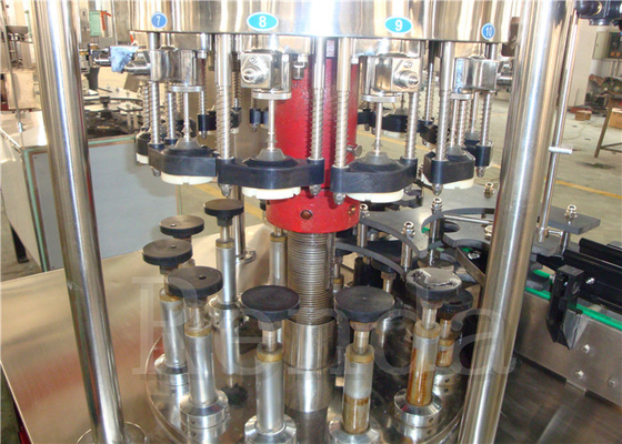 Automated Can Filling Machine , 2000BPH Bottle Filler Machine For Can Filling Line