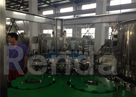 Packaging Liquid Water Bottle Filling Machine Equipment , Stainless Steel Filling And Capping Machines