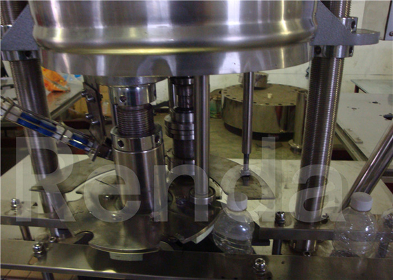 3.5KW Automatic Water Bottle Filling Machine Water Bottle Filler  With Bottle Capping Machine