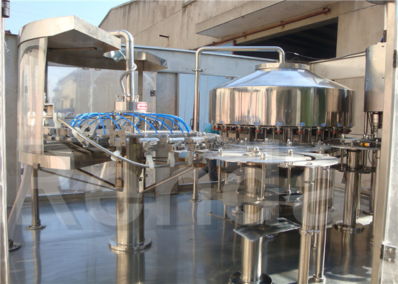 3.5KW Automatic Water Bottle Filling Machine Water Bottle Filler  With Bottle Capping Machine