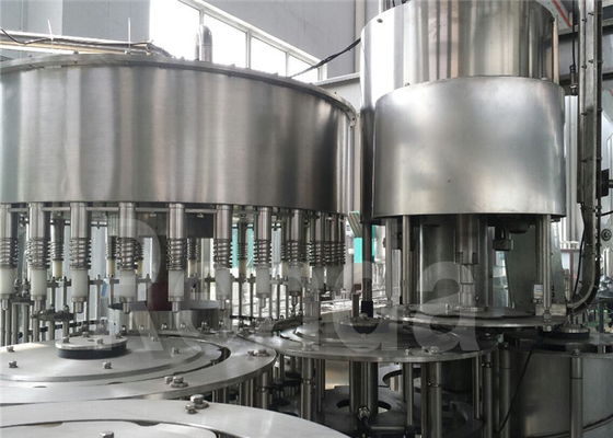 PET Water Bottle Filling Machine / 3 In 1 Washing Filling Capping Machine