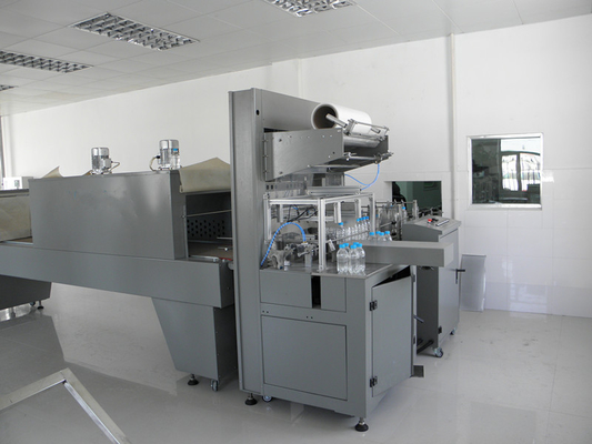 PET Bottle Shrink Wrap Automated Packaging Machines Stainless Steel Material 15KW