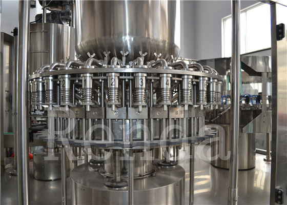 SUS304 Fully Automatic Filling Machine  15000BPH Beverage 3 In 1 Juice Filling Machine