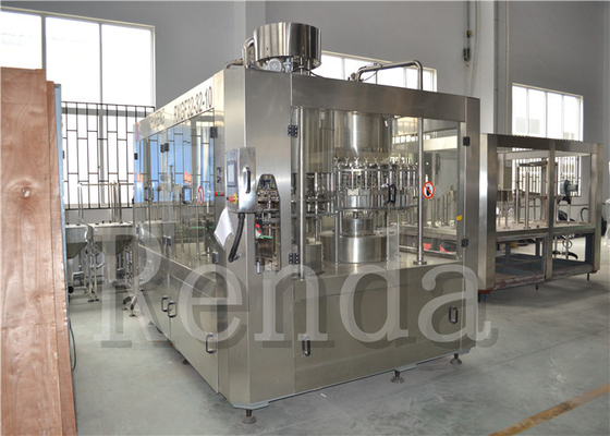 SUS304 Fully Automatic Filling Machine  15000BPH Beverage 3 In 1 Juice Filling Machine
