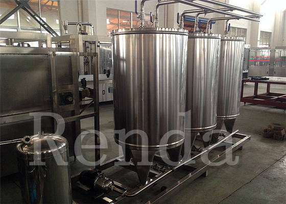 Stainless Steel Beverage Vinegar Rinsing  Juice Filling  Machine Sealing 11KW 380V 50HZ 2000BPH|18000BPH