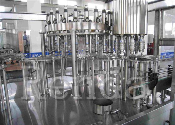 110V / 220V / 380V Automated Juice Filling Machine Bottle Filler 7T 1 Year Warranty