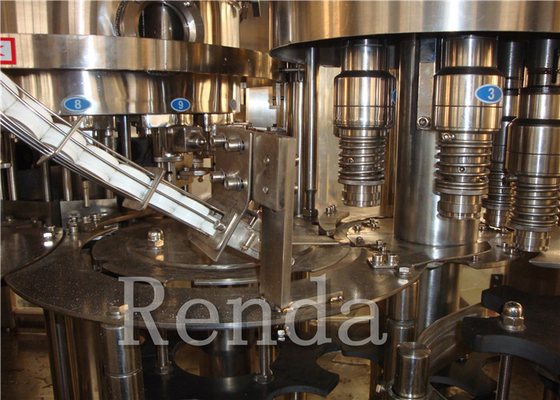 Soda Bottled Beverage Carbonated Drink Filling Machine  Commercial 9KW Electric Driven
