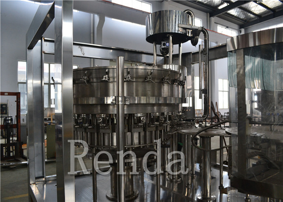 Carbonated Drink Filling Machine Washing Capping Filling 3 - in - 1 PET Bottle Soda Filling Equipment