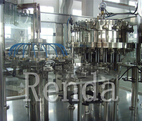 Wooden Case Packing Carbonated Drink Filling Machine For Commercial 10000 BPH