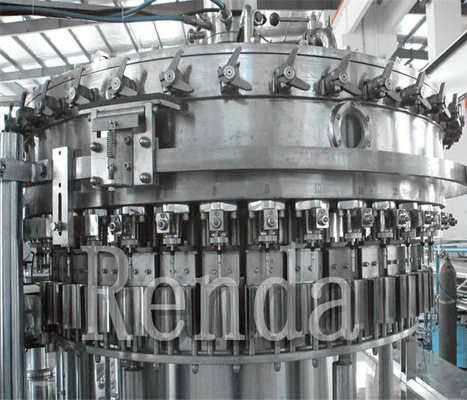 6000 BPH Precision Pet Bottle Carbonated Drink Filling Machine Electric Driven 9KW
