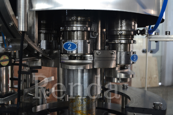 Electric Driven Beer Filling Machine Bottle Filling Equipment 110 / 220 / 380V 1 Year Warranty