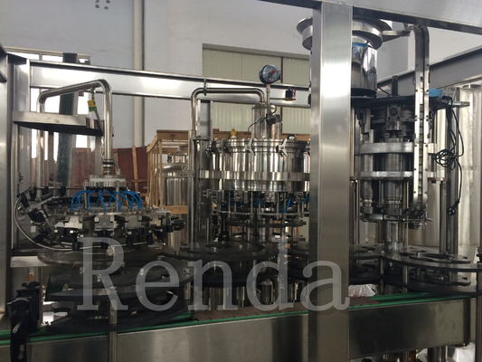 500ml Bottle Wine Filling Machine 3 - In - 1 Electric Beer Bottling Equipment