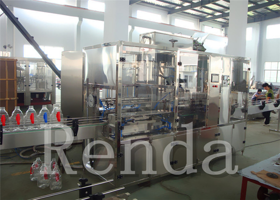 Edible Oil / Cooking Oil Filling Machines Electric Driven Water Filling Machine