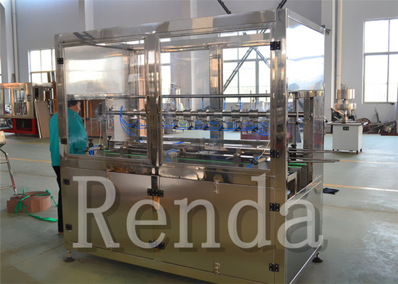 Edible Oil / Cooking Oil Filling Machines Electric Driven Water Filling Machine