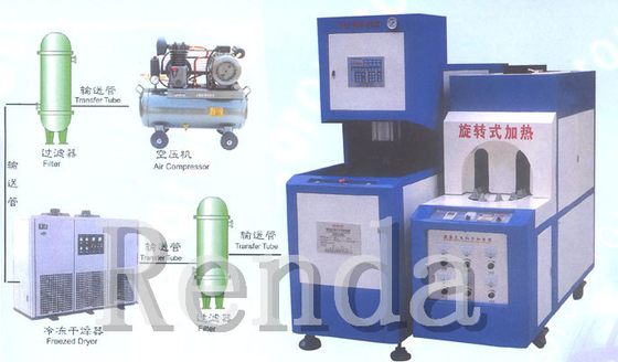 200 - 2000ml PET Bottle Blowing Machine Semi Automatic Injection Blow Molding Machine