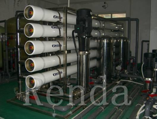 2000 LPH Pure Water RO Water Treament Systems Filtering Systems SUS304 RO Membrane Bottled Water Filter