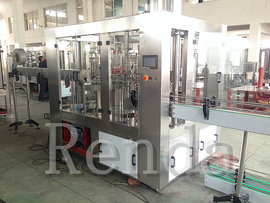 Fully Automatic Juice Filling Machine 0.25L 0.5L 1L 2L Bottle Water Milk Filling 20000/24000BPH