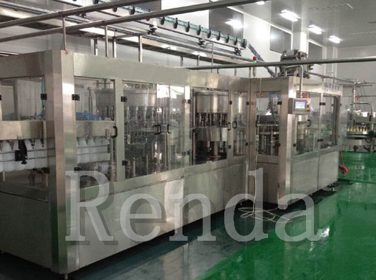 Fully Automatic Juice Filling Machine 0.25L 0.5L 1L 2L Bottle Water Milk Filling 20000/24000BPH