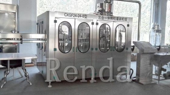 Fully Automatic Juice Filling Machine 0.25L 0.5L 1L 2L Bottle Water Milk Filling 20000/24000BPH