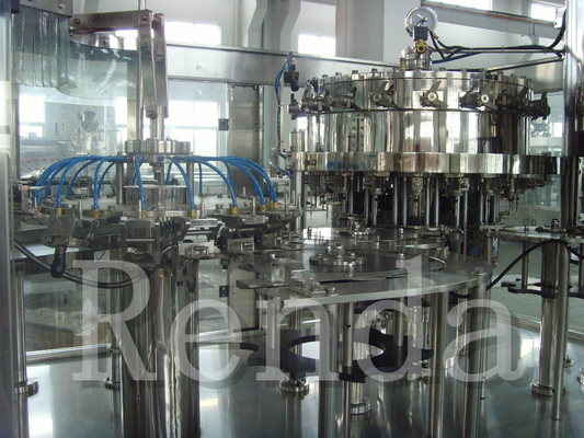 Stainless Steel Small Carbonated Drink Filling Machine 380V ISO Certification