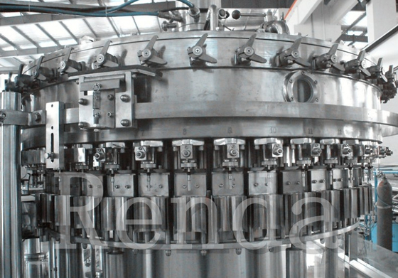 Soft Drink Beverage Carbonated Drink Filling Machine Cola Glass Bottle Washing / Filling / Capping