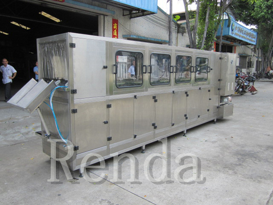 Complete 3 - 5 Gallon Barrel Filling Machine High Speed Water Packaging System