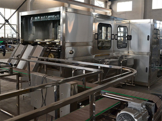 Full Automatic Electric 5 Gallon Barrel Filling Machine 1200BPH Drinking Liquid