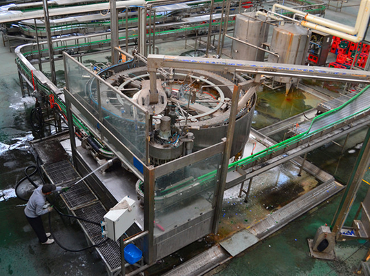 Beer Bottle Packing Machine / Glass Bottle Wine Filling Machine in Full Automatic