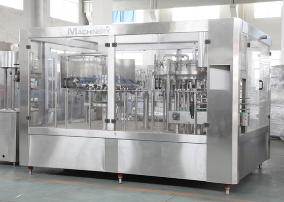DCGF40-40-10 Automated SUS. 304 Carbonated Drink Filling Machine Gas Beverage Bottling Equipment