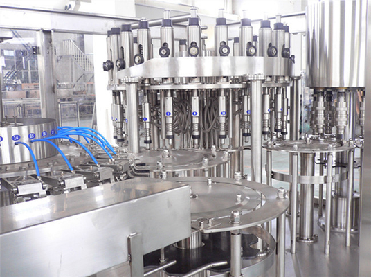 Automatic Fruit Juice Filling Machine 10.5KW Beverage Filling Equipment in 110V 220V