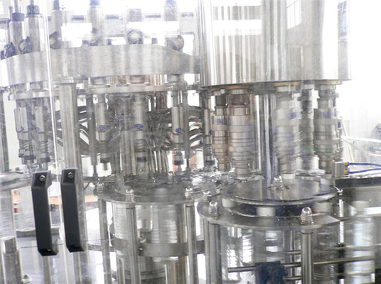 PET Bottle Hot Juice Filling Machine , Automatic 3 in 1 Beverage Filling Production Line