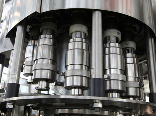 PET Bottle Hot Juice Filling Machine , Automatic 3 in 1 Beverage Filling Production Line