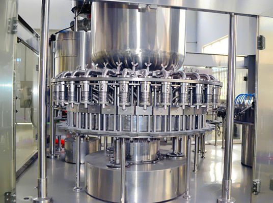 PET Bottle Hot Juice Filling Machine , Automatic 3 in 1 Beverage Filling Production Line