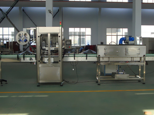 PET PVC OPS Sticker Labeling Machine 150BPM , Sleeve Label Machine