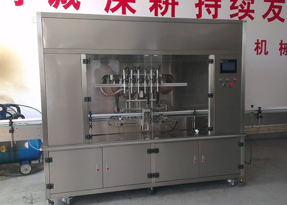 Beverage Filling and Capping Machine , Industrial 5L Liquid Oil Filling Machines for Drinking