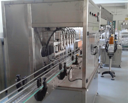 Linear Oil Filling Machines Fertilizer Pesticides Filling Machine
