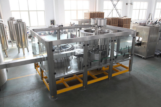 18000BPH Electric Liquid Filling Machines , Automatic Water Bottle Filling Machine for Liquid