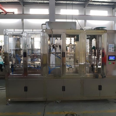 Automatic Straight Line Filling Oil Filling Machines Honey Filling Washing Filling Capping Machine 3 in 1